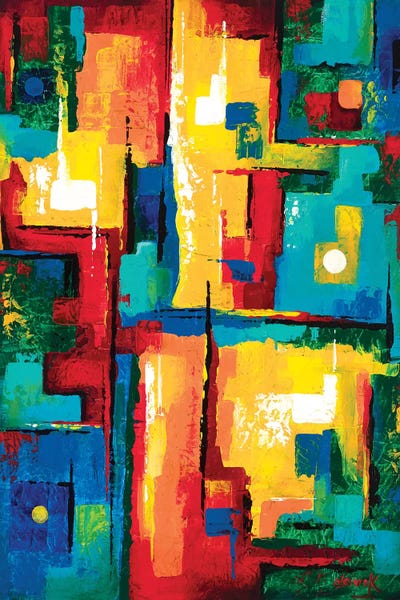 Museum by Novik framed canvas print