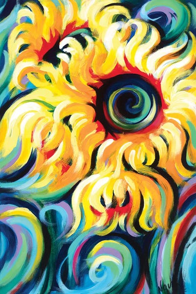 Van Gogh's Sunflowers Collection: Eye of the Sun by Novik