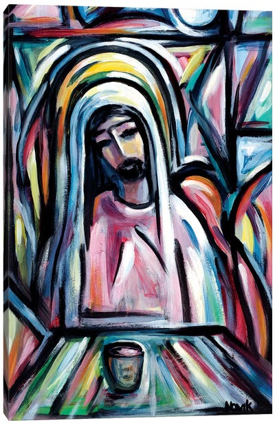 Cup Of Lifefinal Canvas Art Print - Jesus Christ