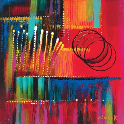 Far City Lights by Novik canvas print