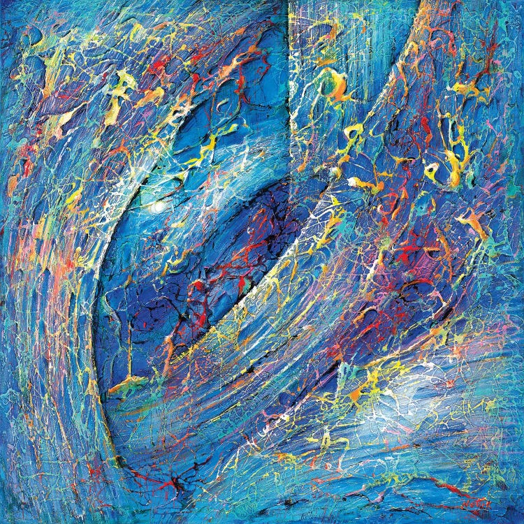 Galactical Web by Novik wall art