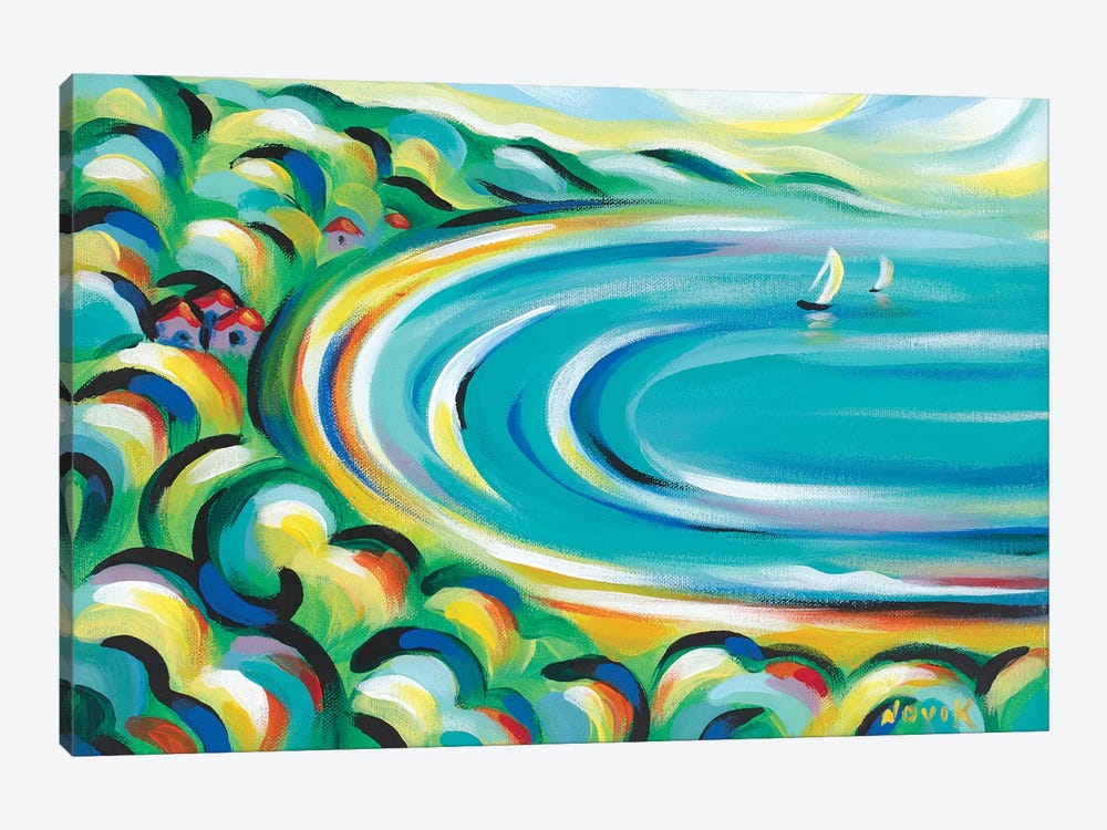 Green Bay by Novik 1-piece Canvas Print