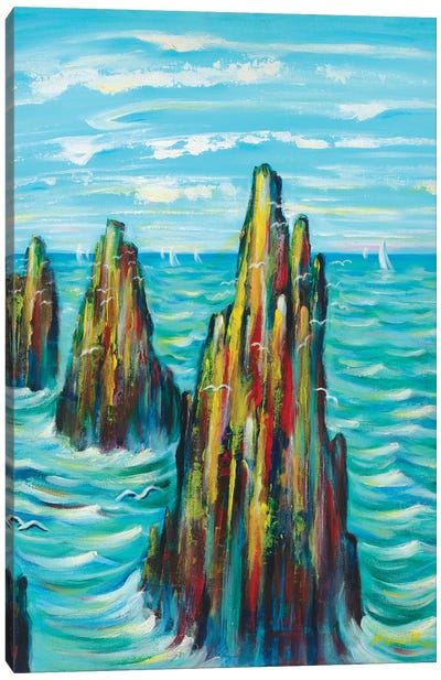 Guardians Of The Sea Canvas Art Print - Novik