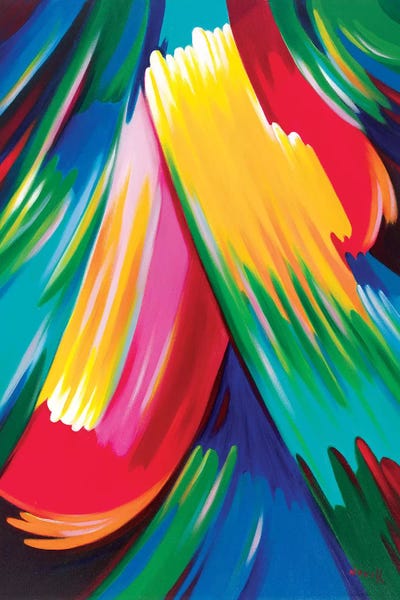 Holy Spirit by Novik framed canvas print