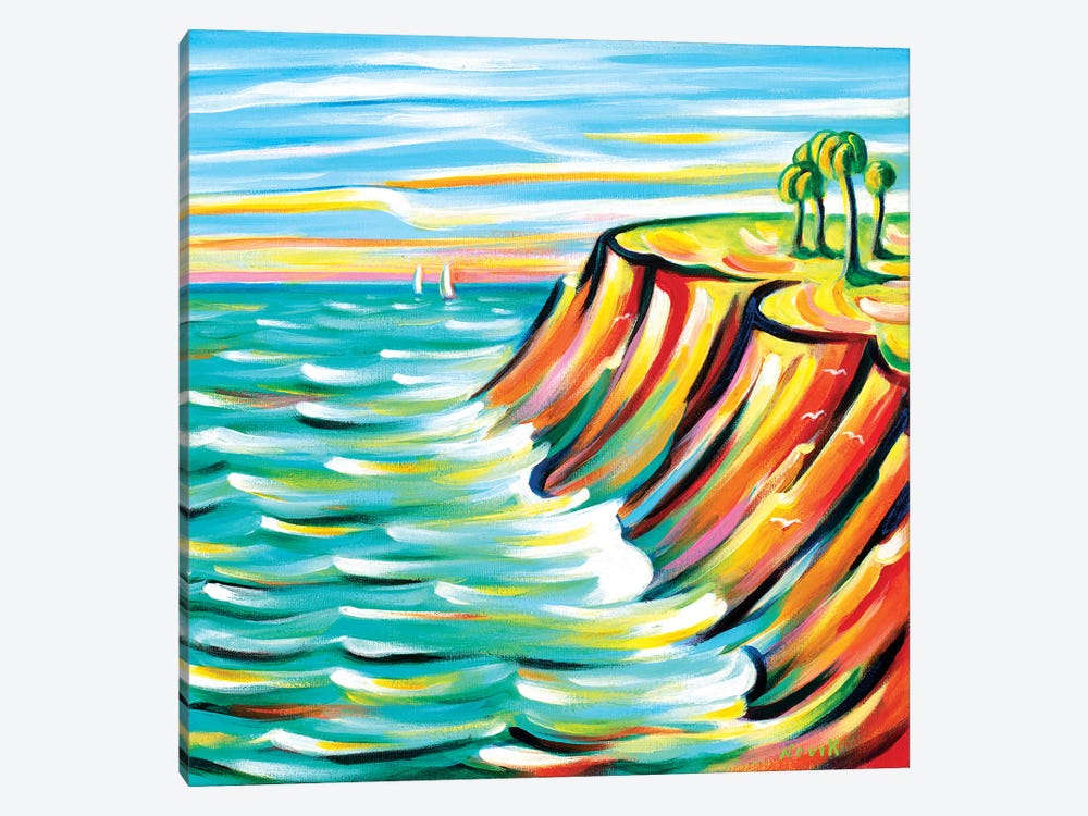 Looking At The Sea by Novik 1-piece Canvas Artwork