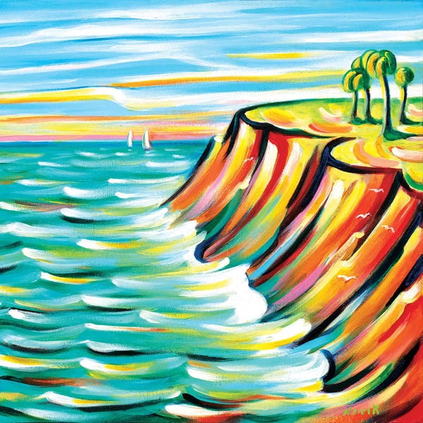 Cliffs: Looking At The Sea by Novik