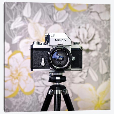 Nikon F Canvas Print #NVN27} by Jürgen F. Novotny Canvas Wall Art