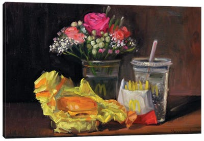 No 7 Combo Canvas Art Print - Still Lifes for the Modern World