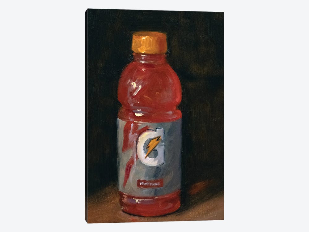 Red Gatorade by Noah Verrier 1-piece Canvas Print