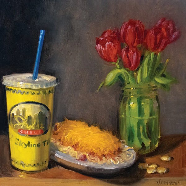 Still Lifes For The Modern World: Skyline Chili by Noah Verrier