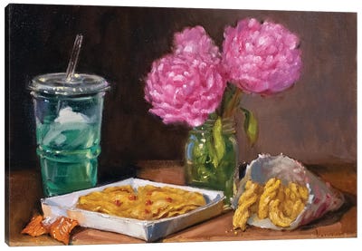 Taco Bell Mexican Pizza Canvas Art Print - Still Lifes for the Modern World