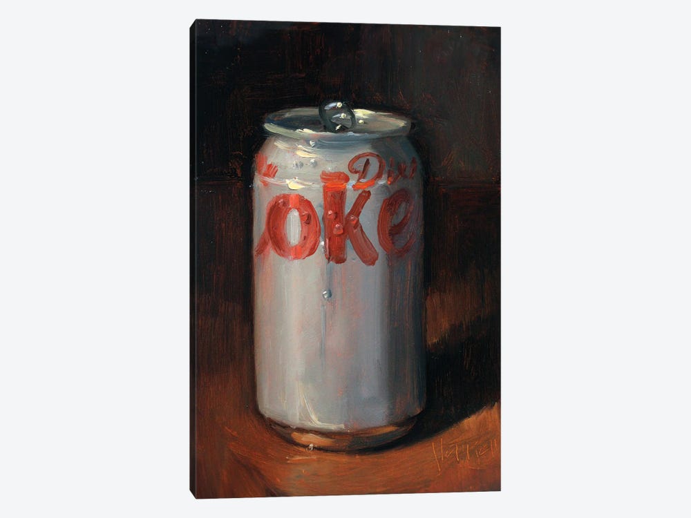 Diet Coke by Noah Verrier 1-piece Canvas Art Print