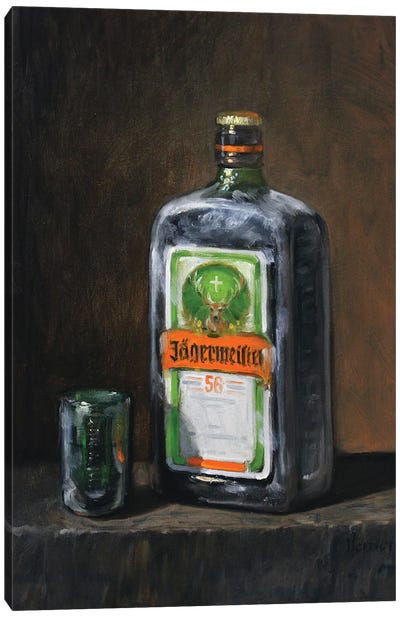 Jagermeister Canvas Art Print - Drink & Beverage Art