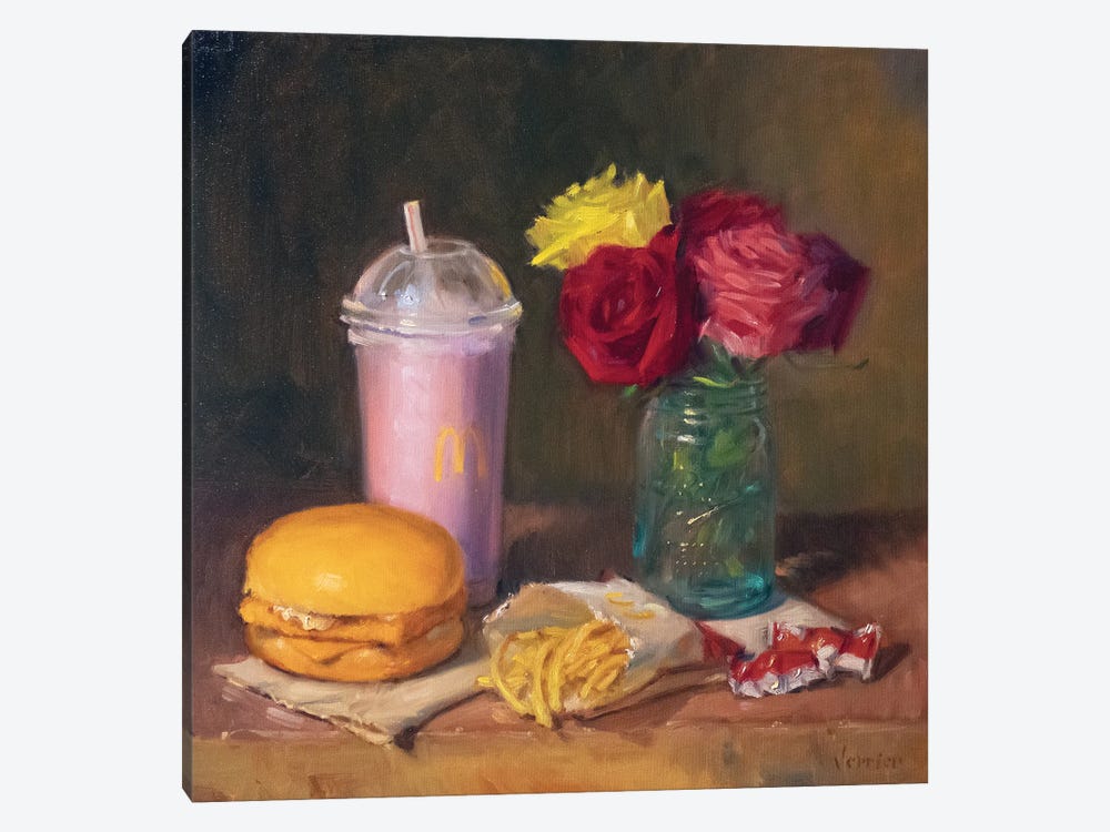 McDonald's Filet-O-Fish by Noah Verrier 1-piece Canvas Art Print