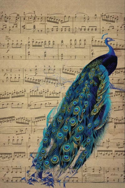 Feathers: Peac I by Natasha Wescoat