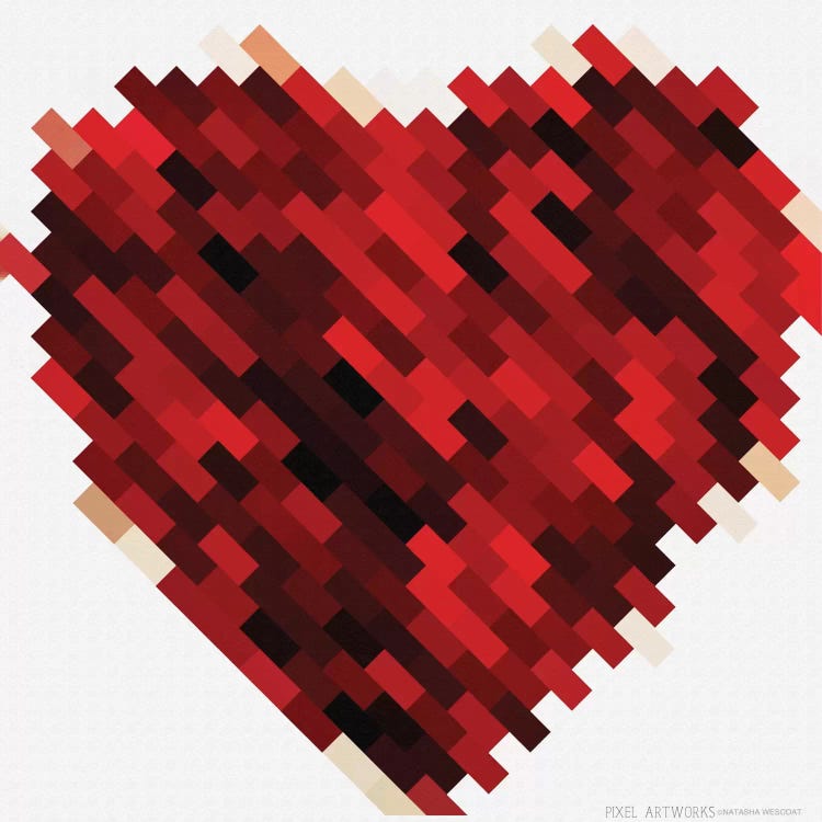 Rouge Heart by Natasha Wescoat wall art