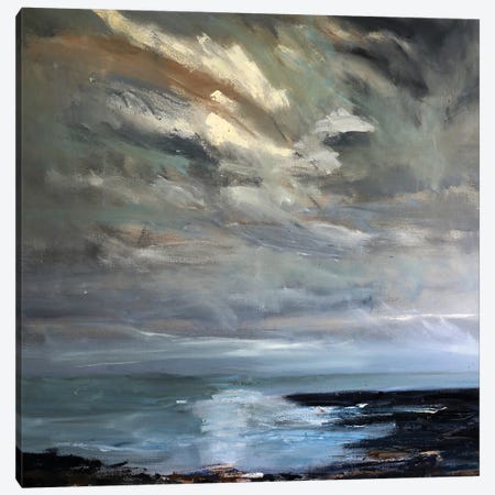 Light Before The Storm Canvas Print #NWL16} by Nikki Wheeler Canvas Art