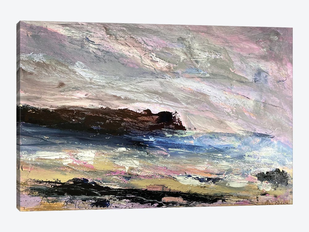 Pink Coast by Nikki Wheeler 1-piece Canvas Art Print