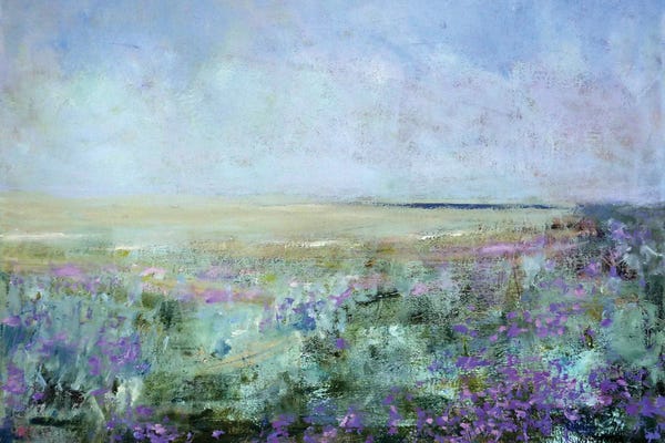 Nikki Wheeler: Soft Valerian Beach by Nikki Wheeler