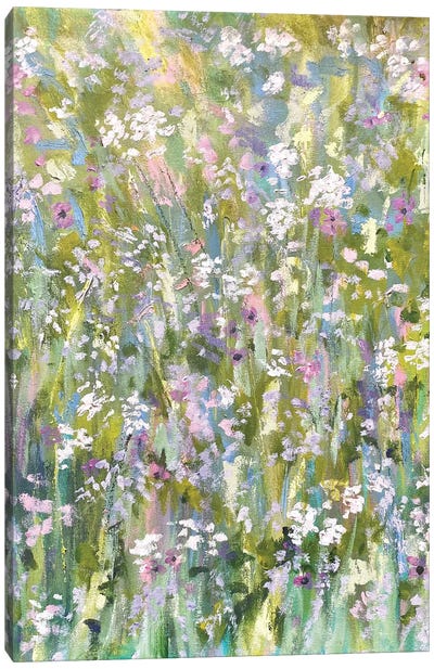 Summertime III Canvas Art Print - Celery