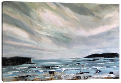 Tranquil Tide Canvas Art Print - Contemporary Coastal
