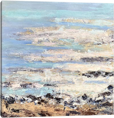 Chalky Tide Canvas Art Print - Nikki Wheeler