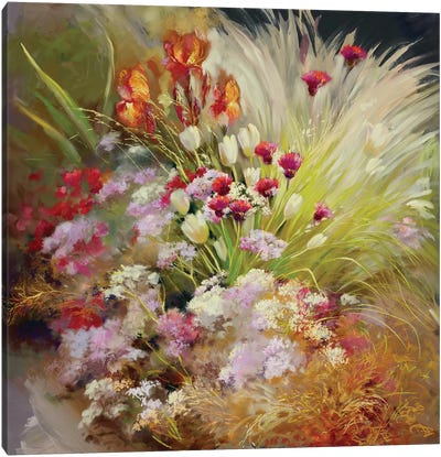 Garden Of The Senses Canvas Art Print - Nel Whatmore