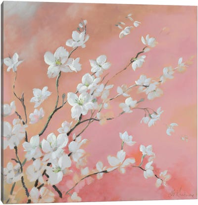 The Beauty Of Blossom Canvas Art Print - Nel Whatmore