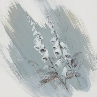 Garden Diary Fox Glove by Nel Whatmore art print