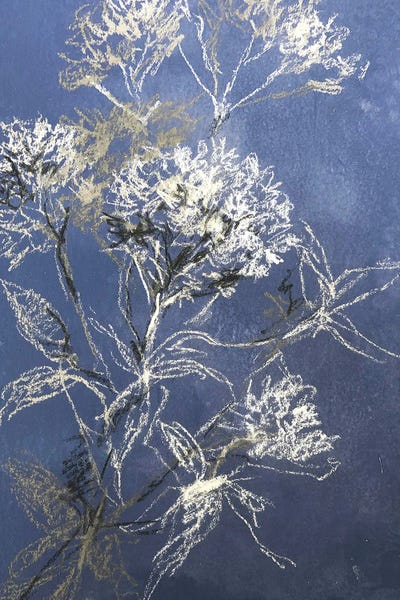 Sketchbook Hydrangea by Nel Whatmore art print