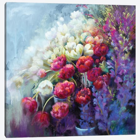 Fabulous Florist Canvas Print #NWM18} by Nel Whatmore Canvas Wall Art