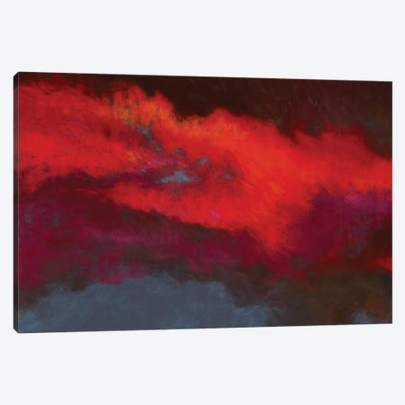 Fields Of Fire Canvas Print #NWM19} by Nel Whatmore Canvas Artwork