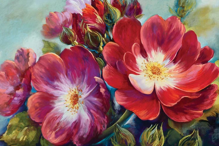 Greeting Rose From National Rose Collection by Nel Whatmore wall art
