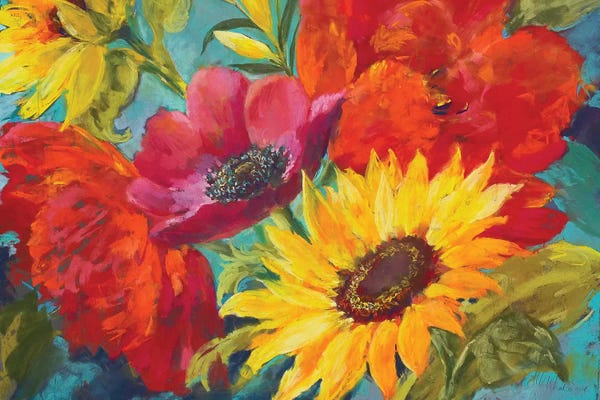 Traditional Living Room: Happy Days by Nel Whatmore