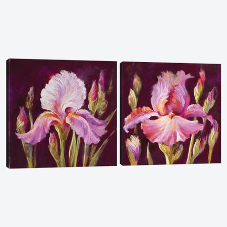 Her Arms Unfurled Diptych Canvas Print Set #NWM2HSET001} by Nel Whatmore Canvas Print
