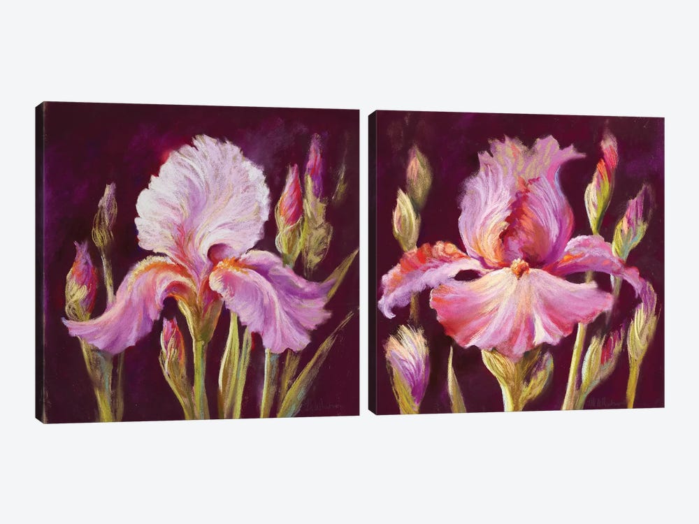 Her Arms Unfurled Diptych by Nel Whatmore 2-piece Canvas Wall Art