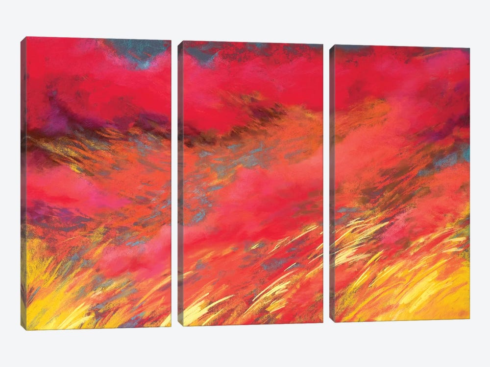 Hot Days Long Nights by Nel Whatmore 3-piece Canvas Wall Art