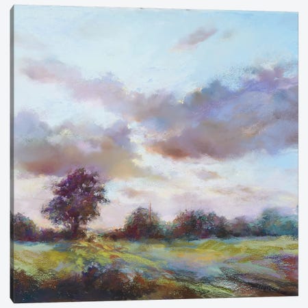 Last Breath Of The Day Canvas Print #NWM39} by Nel Whatmore Canvas Art