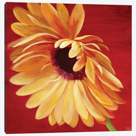 Little Miss Sunshine II Canvas Print #NWM44} by Nel Whatmore Canvas Art