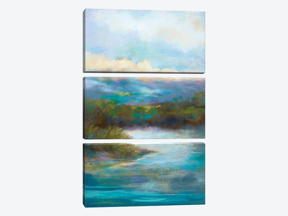 Quietly We Pause by Nel Whatmore 3-piece Canvas Art Print