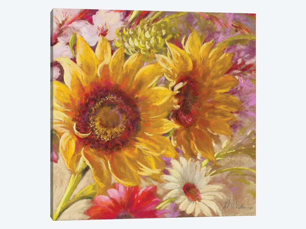 Summer Time Girls by Nel Whatmore 1-piece Canvas Print