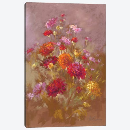 Sunset I Canvas Print #NWM78} by Nel Whatmore Canvas Art