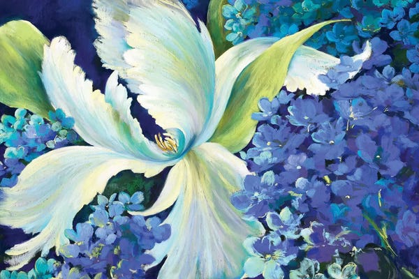 Floral Close-Ups: Swan Lake by Nel Whatmore