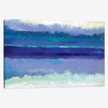Waves Canvas Print #NWM88} by Nel Whatmore Canvas Print
