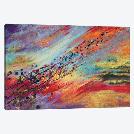 At The End Of The Rainbow Canvas Print #NWM90} by Nel Whatmore Canvas Artwork