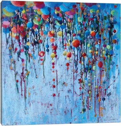 Count Your Wishes One By One Canvas Art Print - Nel Whatmore