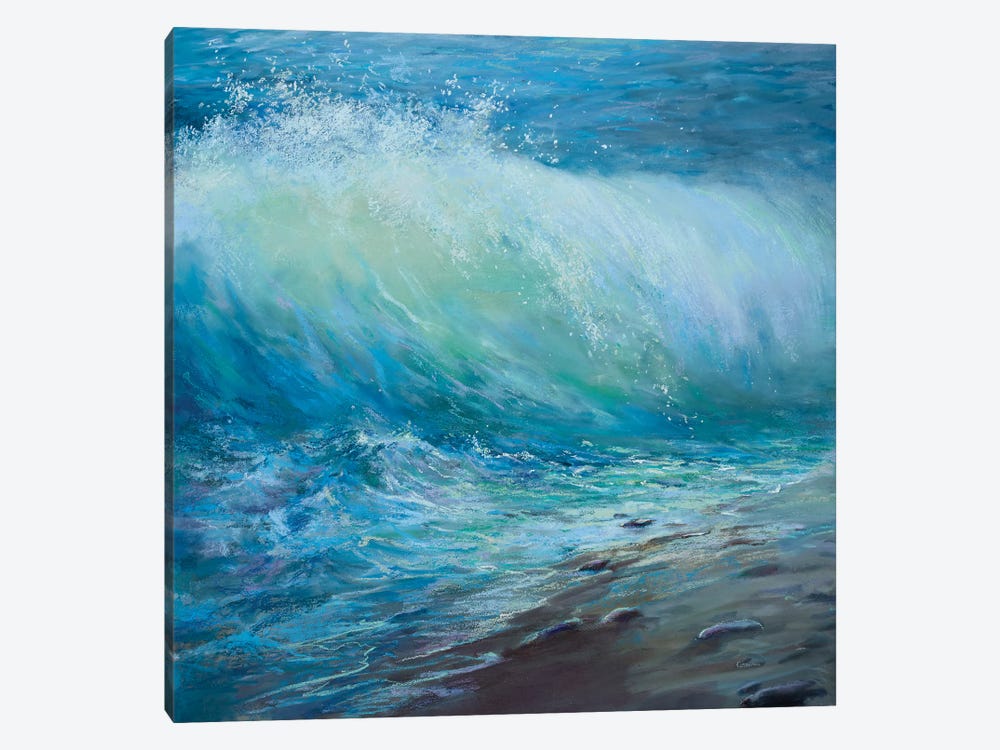 Emerald Wave by Nel Whatmore 1-piece Canvas Art