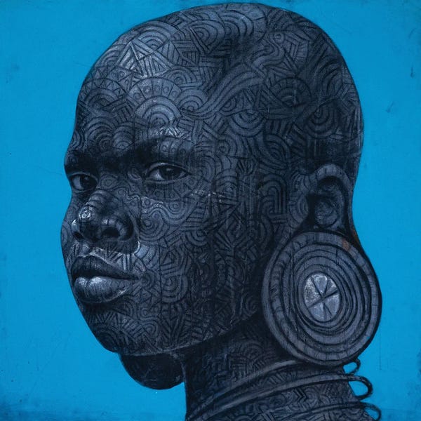 Contemporary Portraiture By Black Artists: Waris by Steve Nyaga