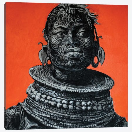 Ngoto Nkera' Canvas Print #NYG13} by Steve Nyaga Canvas Art Print