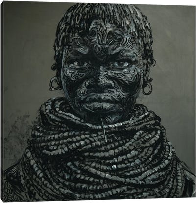 Nolari Canvas Art Print - Contemporary Portraiture by Black Artists